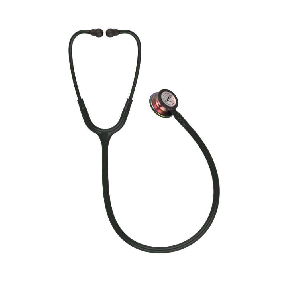 Fonendo Littmann Clásico Iii 5870 Negro Arco Iris
