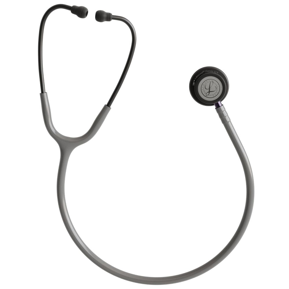 Fonendo Littmann Clásico Iii 5873 Gris Smoke Morado