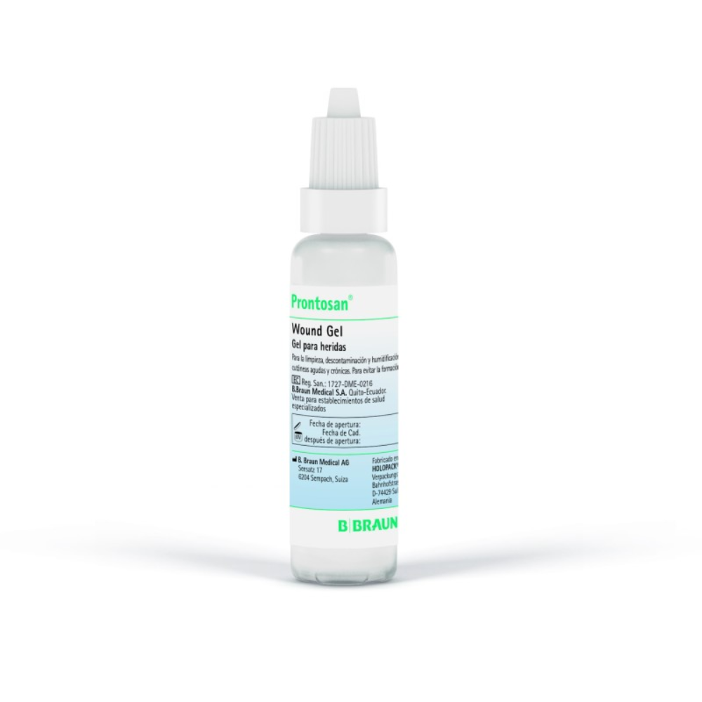 Prontosan Wundgel 30 ml, Flasche mit weißem Spenderdeckel