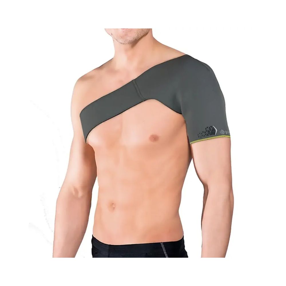 Ortesis de hombro HM-16N: banda negra para soporte de hombro y brazo