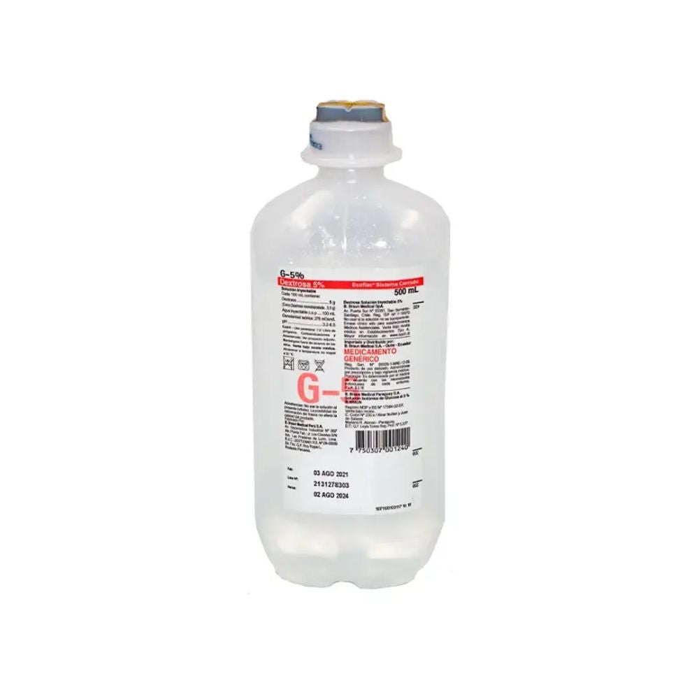 Suero Glucosado 5% Dextrosa