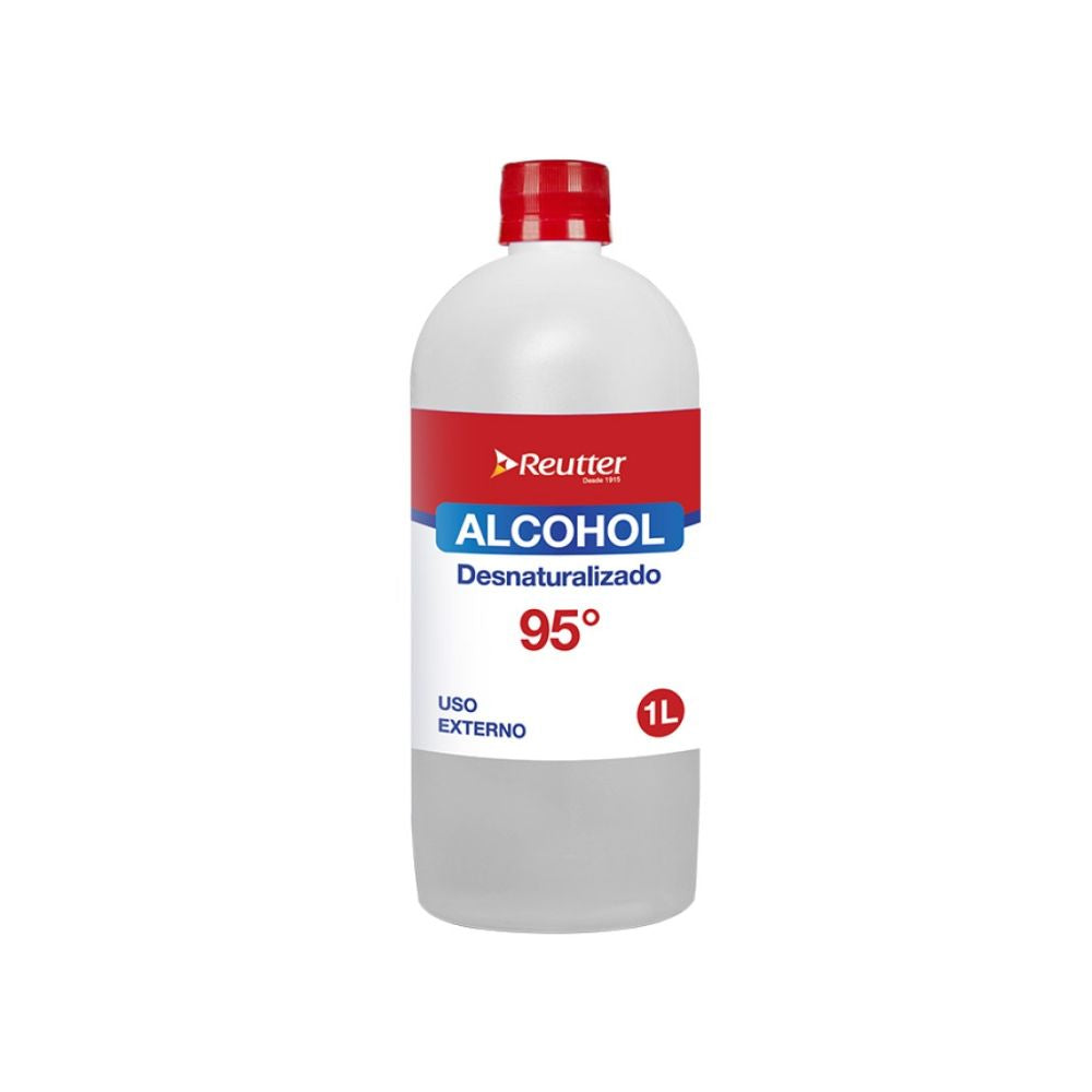 Alcohol desnaturalizado 95° en botella 1 L