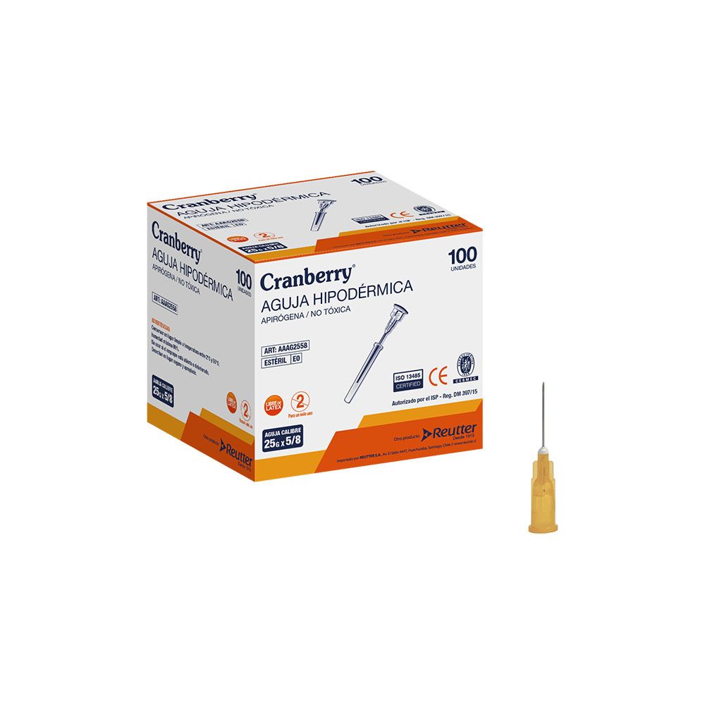 Aguja Desechable Caja x 100