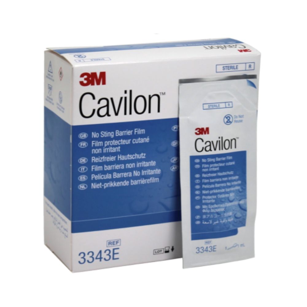 Cavilon Pelicula Protec. Sachet 3343E: film barreira cutânea não irritante, sachê