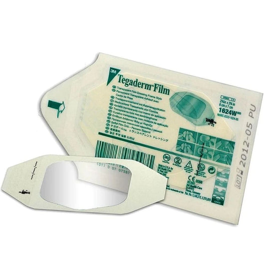 Tegaderm Film transparente 6x7 cm, apósito adhesivo estéril, parche rectangular