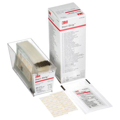 Steri-Strip para sutura cutánea, tiras adhesivas reforzadas en caja
