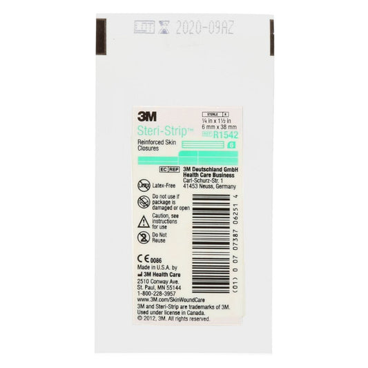 Steri-Strip R1542, 6 mm x 38 mm, tiras adhesivas reforzadas (6)