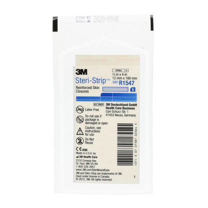 Steri-Strip R1547, 12 mm x 100 mm, tiras adhesivas reforzadas (6)