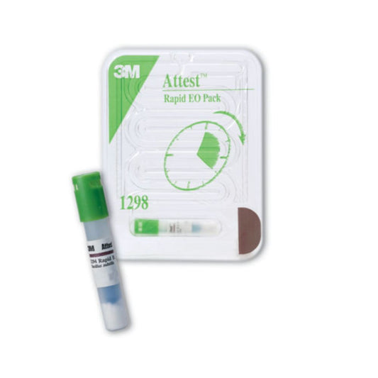 Kit Attest Rapid EO Pack 3M con indicador 1298 en estuche transparente