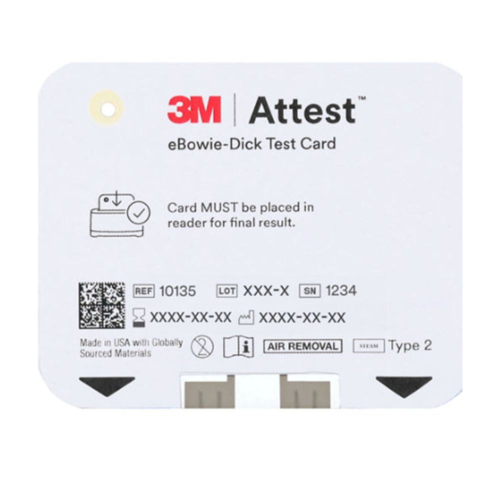Attest eBowie-Dick Test Card COD.10135B (Type 2)