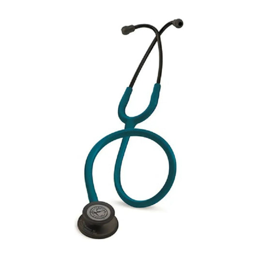 Fonendo Littmann Clasico III azul caribe y negro, con doble campana