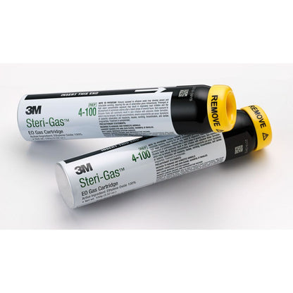 Cartucho Steri-Gas 4-100, gas EO, con tapa amarilla REMOV E