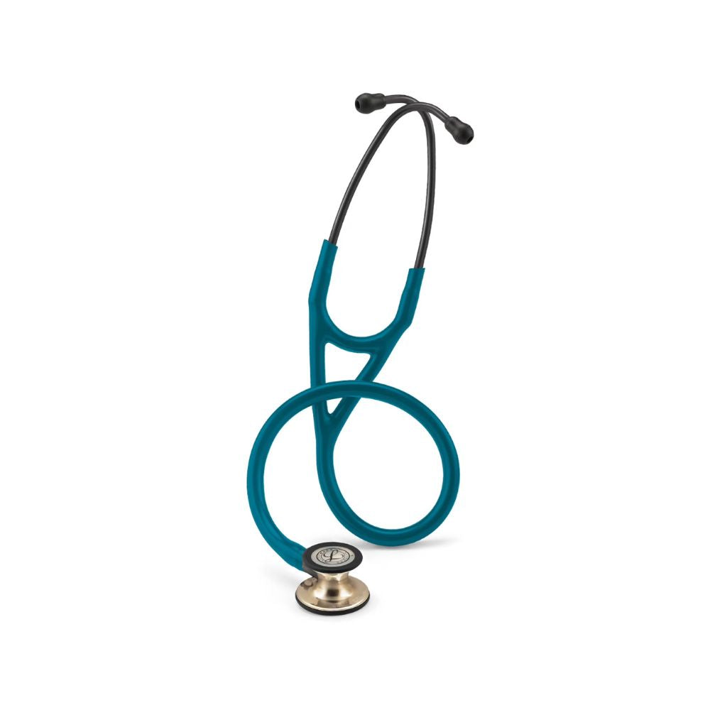 Fonendo Littmann Cardiológico Iv Azul Caribe Champaña 6190