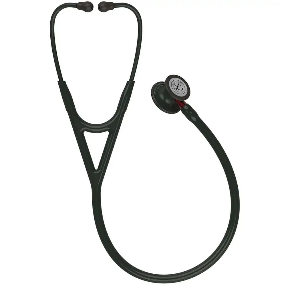 Fonendo Littmann Cardiológico Iv Negro Rojo 6200