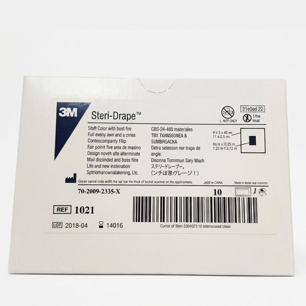 Steri-Drape oftalmológico 1021, caja con 10 unidades