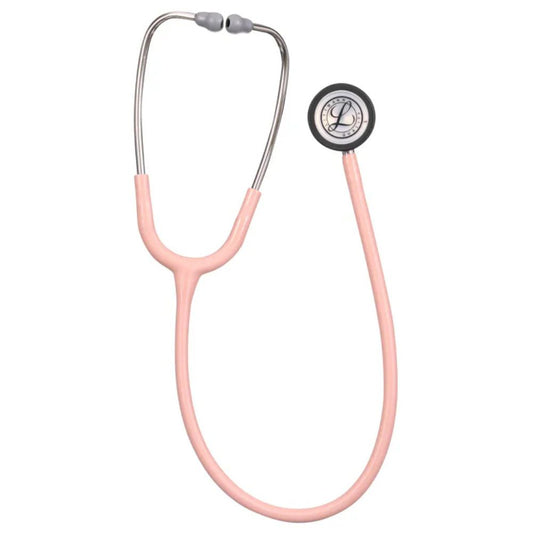 Fonendo Littmann Classic III rosa champán con diafragma y tubo en Y