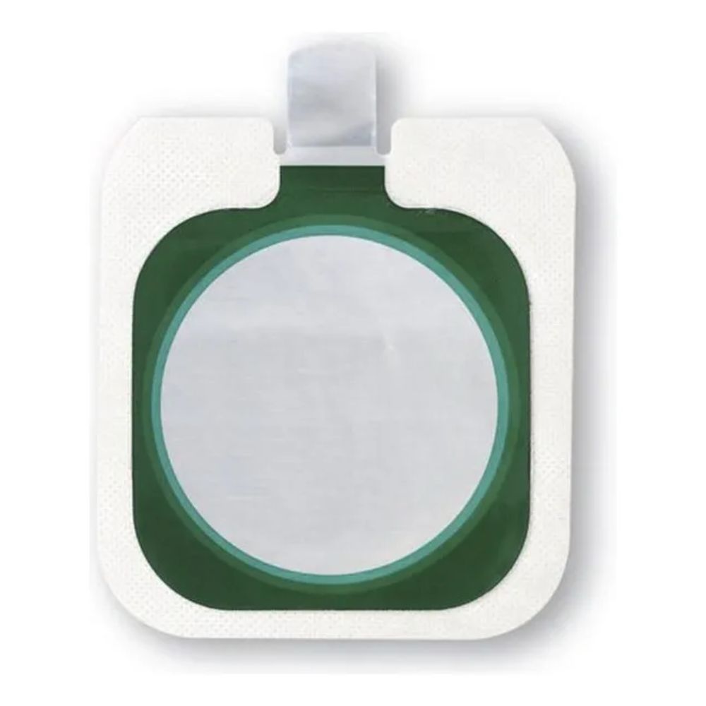 Placa universal electrocirugía dividida 9160, almohadilla con anillo circular verde