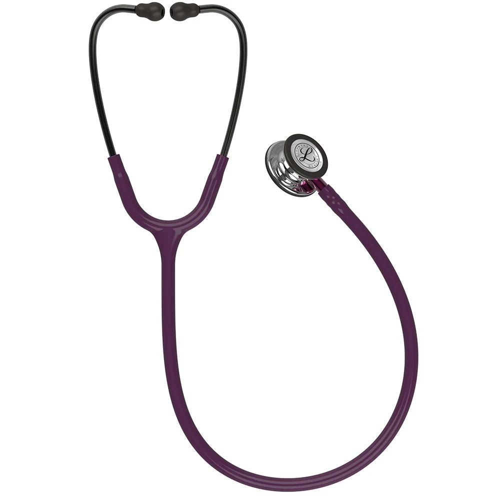 Fonendo Littmann Classic III ciruela espejo con campana metálica y tubo morado