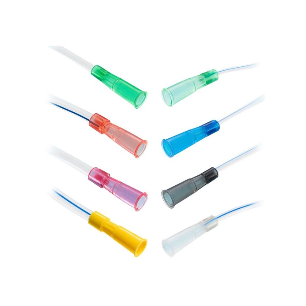 Sonda Levin Penine con puntas de colores y tubo transparente