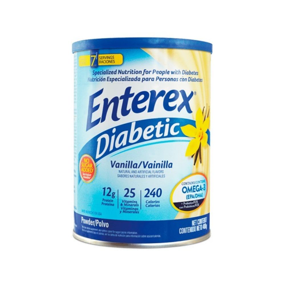 Enterex Diabetic 400 g en polvo, vainilla