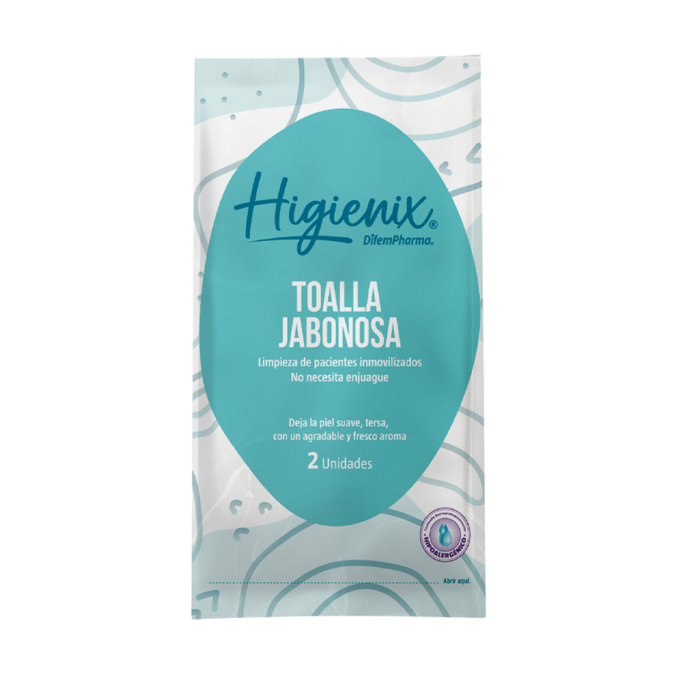 Higienix Paño Jabonoso X2 Unds 2400276