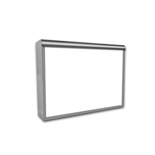 Negatoscopio Simple 63x50x15 con marco rectangular metálico