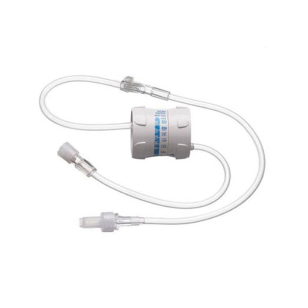 Regulador de flujo para Cenco-flow con tubo flexible y escala de medición azul