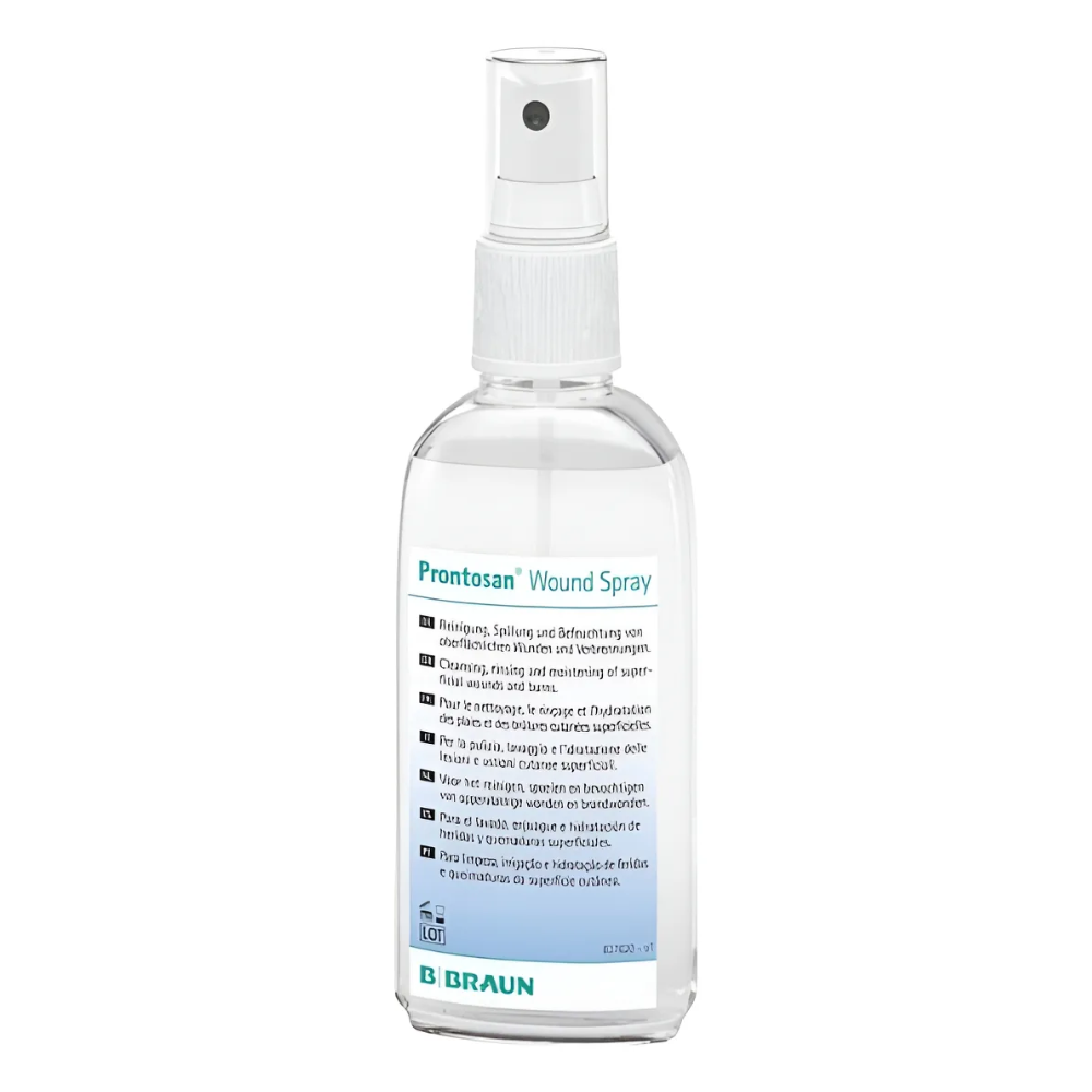 Prontosan W spray para heridas, frasco 75 ml con dosificador