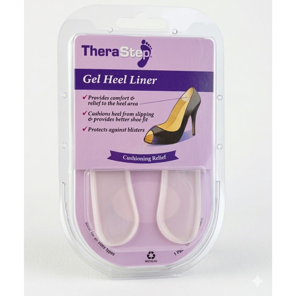 Therastep tiras gel protectoras para talón 7011, protectores tipo liner