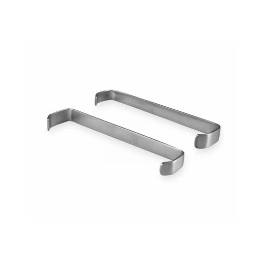 Separador Farabeuf 12 cm em aço inox com pontas curvas