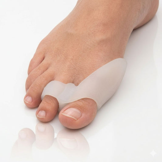 Pesario tipo ring transparente para uso vaginal, sobre dedos