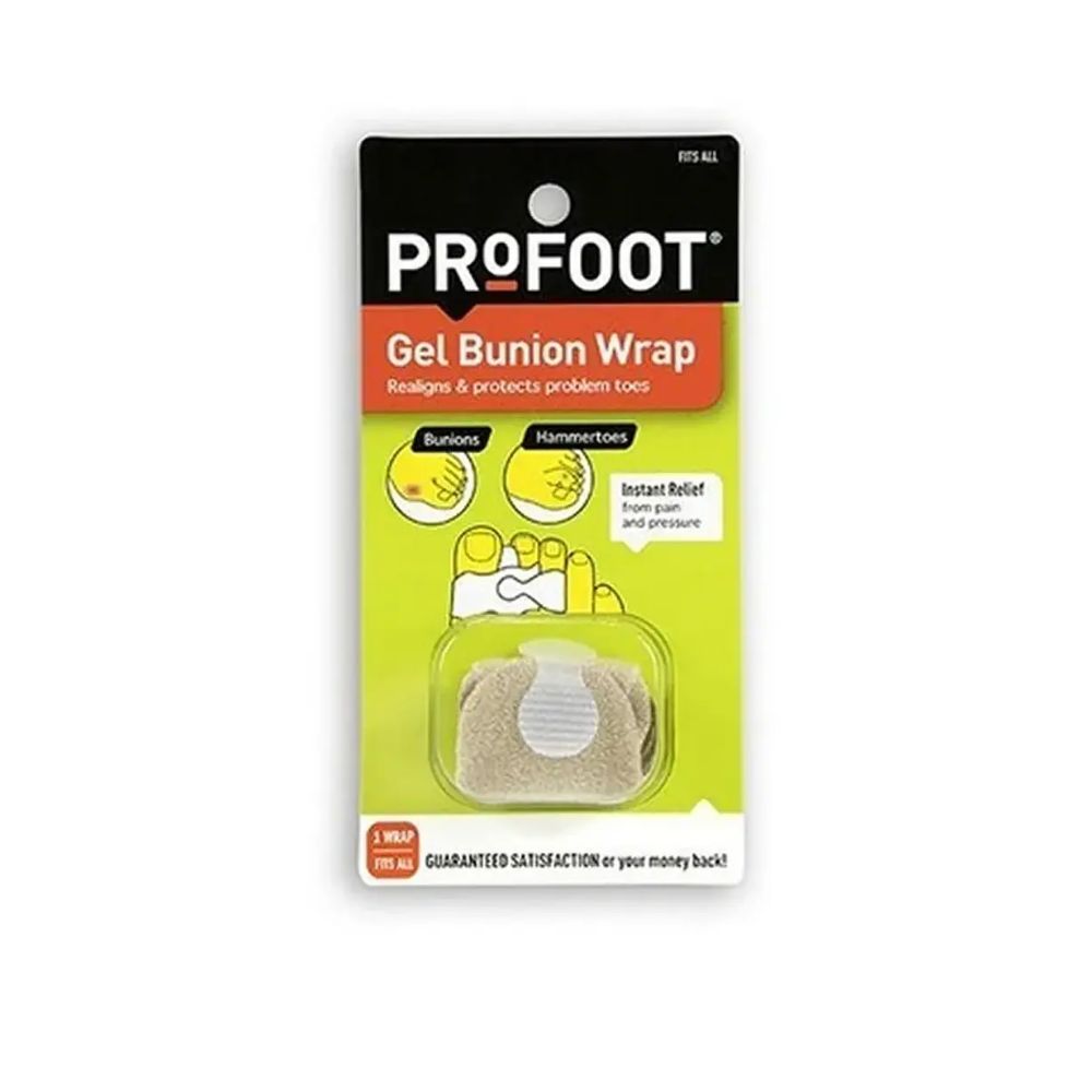 Alineador C-separador de juanete Profoot 41484, envoltura de gel para dedos