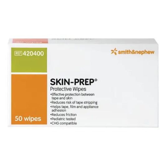 Caja de Toallita Skin Prep, toallitas protectoras, 50 unidades