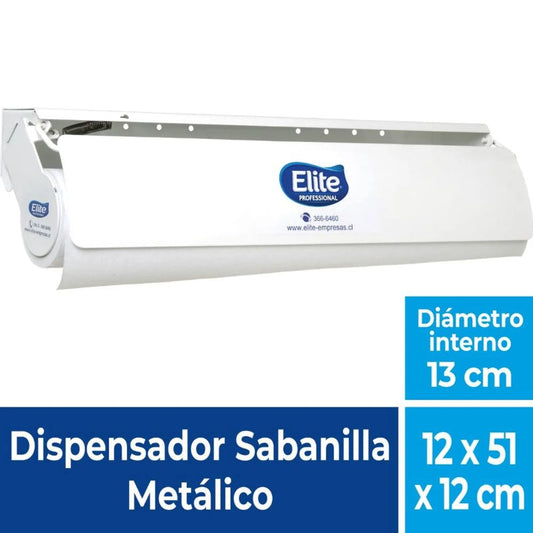 Dispensador Sabanilla Elite Metalico 89216
