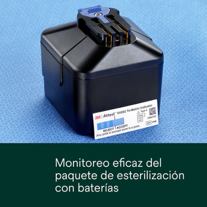 Attest VH202 Tri-Metric indicator unit, black battery case with top connections
