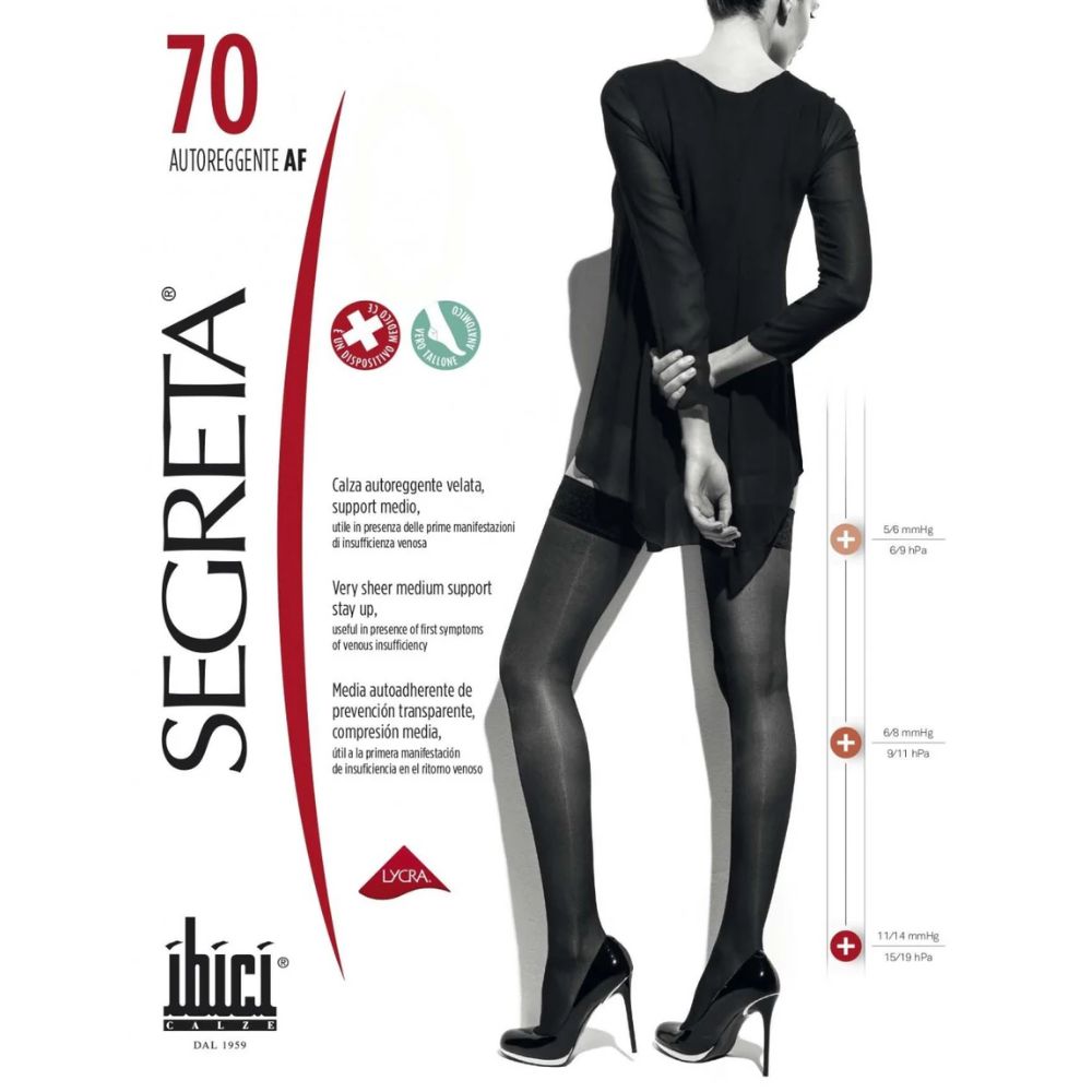 Media Segreta 70 Autoreggente Ibici 11-14 Mmhg