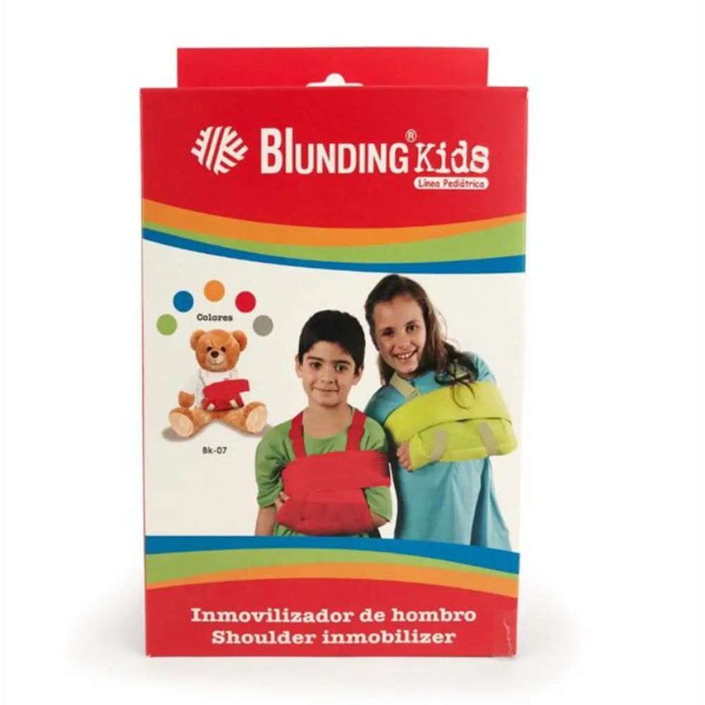 Blunding Kids codera sport HM015, inmovilizador de hombro rojo
