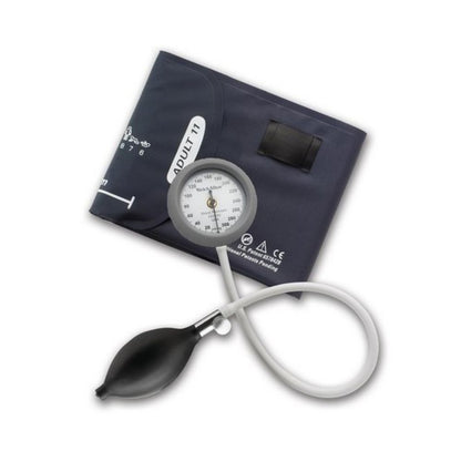 Esfingomanómetro Durashock DS44-11 ADULTO con brazalete azul y manómetro circular
