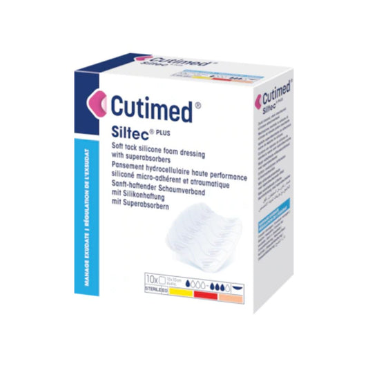 Cutimed Siltec Plus 10 x 10 cm.