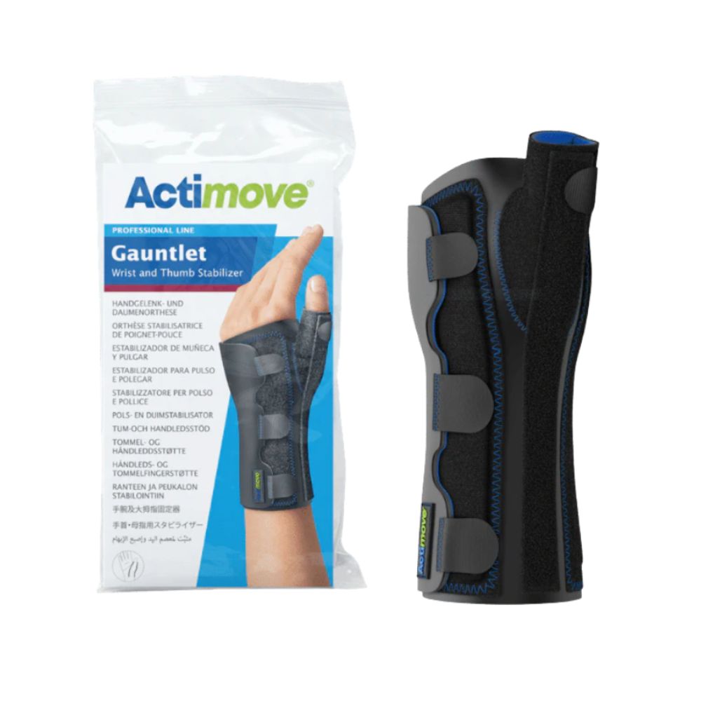Actimove estabilizador de muñeca y pulgar Gauntlet con soporte para pulgar