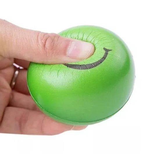 Pelota Terapia Espuma verde de espuma con flecha negra