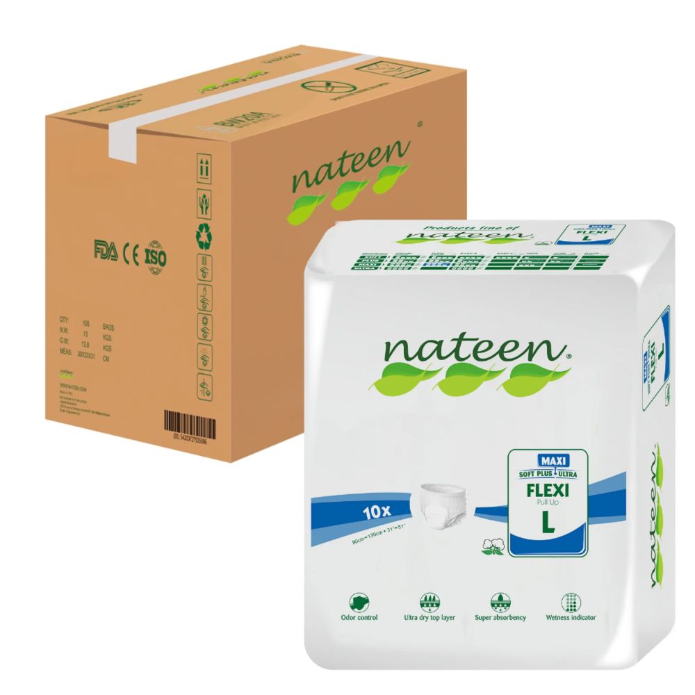 Pañal Calzon Nateen Flexi L x 10 Unds