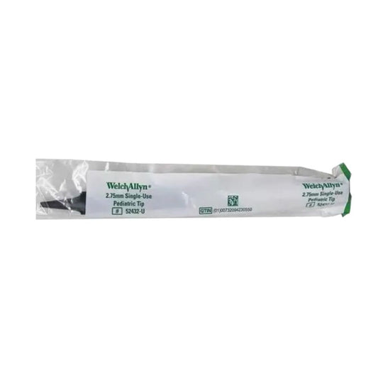 Conos otico adulto descartáveis Welch Allyn 2,75 mm, em embalagem