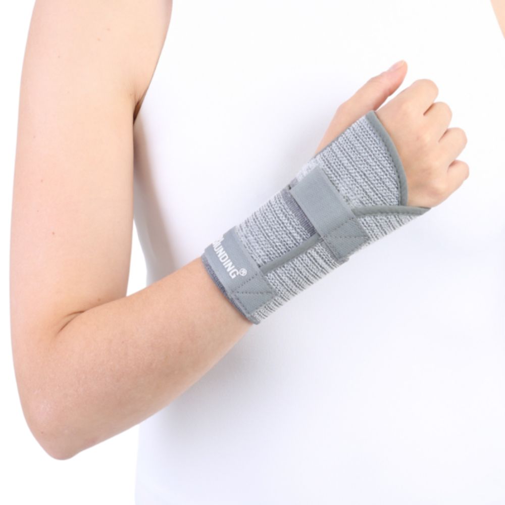 Ortesis Muñeca Ambidiestra I-m OH-302 con banda ajustable gris
