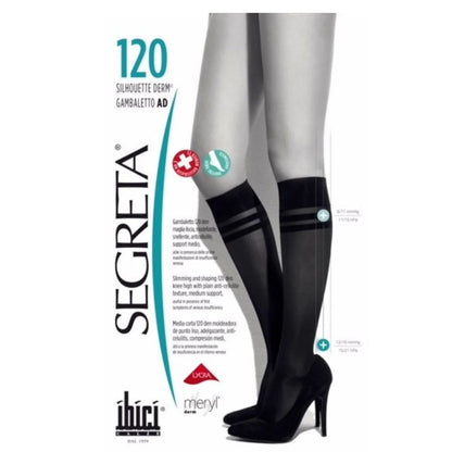 Calceta Dama Gambaletto Silhouette 120 Ibici