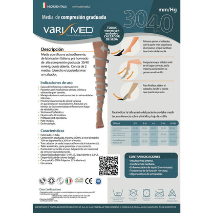 Media 30-40 Mmhg 500 Varimed 9045