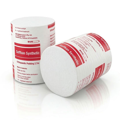 Soffban Synthetic de BSN: acolchado ortopédico enrollado blanco, 2,7 m