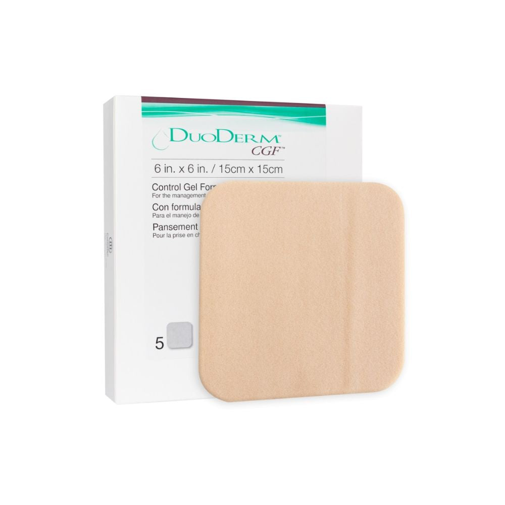 Duoderm Cgf apósito de gel 15x15 cm, cuadrado beige
