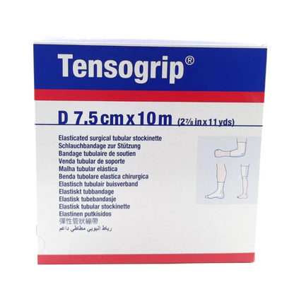 Venda tubular elástica, caja D 7,5 cm x 10 m