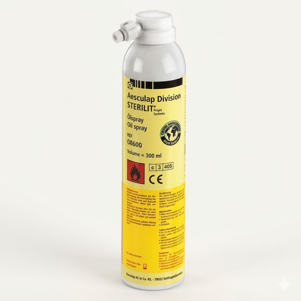 Sterilit Spray Aesculap GB600 Ölspray, 300 ml, mit Sprühkopf